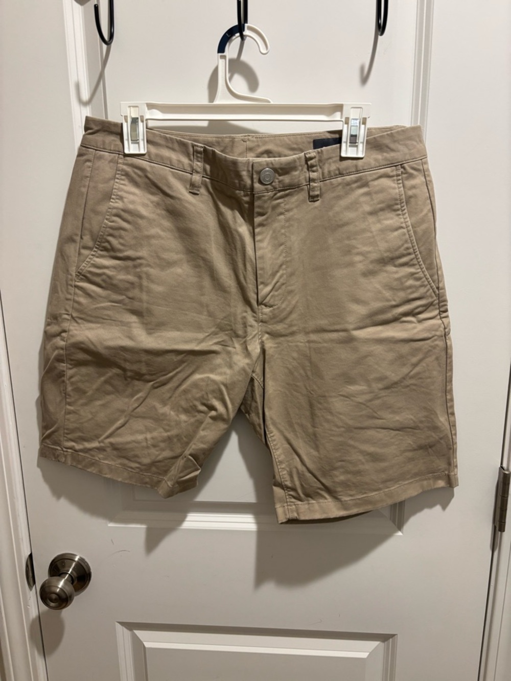 Bonobos Flat Front Chino Shorts in Beige